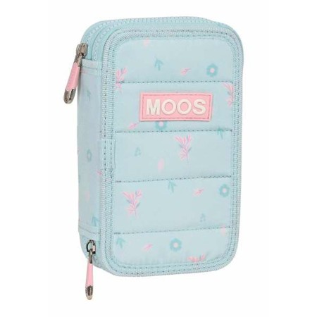 Plumier double Moos Garden Turquoise 12,5 x 19,5 x 4 cm