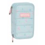 Plumier double Moos Garden Turquoise 12,5 x 19,5 x 4 cm