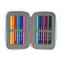 Plumier double Moos Garden Turquoise 12,5 x 19,5 x 4 cm