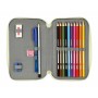Plumier Doble Glowlab Kids Magic Flow Beige 12,5 x 19,5 x 4 cm