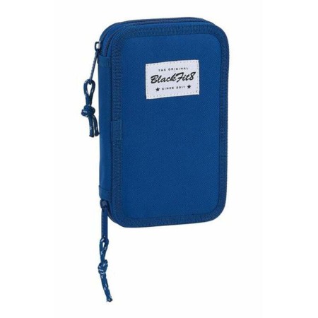 Plumier double BlackFit8 Oxford Bleu foncé