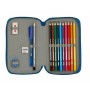 Plumier Doble BlackFit8 Oxford Azul oscuro