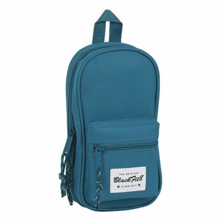 Plumier sac à dos BlackFit8 Bleu 12 x 23 x 5 cm