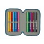 Plumier double BlackFit8 Egeo Bleu