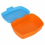 Fiambrera para Sandwich Mickey Mouse Happy Smiles Azul Rojo 17 x 5,6 x 13,3 cm