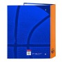 Reliure à anneaux Valencia Basket M657 Bleu Orange 27 x 33 x 6 cm