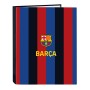 Reliure à anneaux F.C. Barcelona Bordeaux Blue marine 26,5 x 33 x 4 cm
