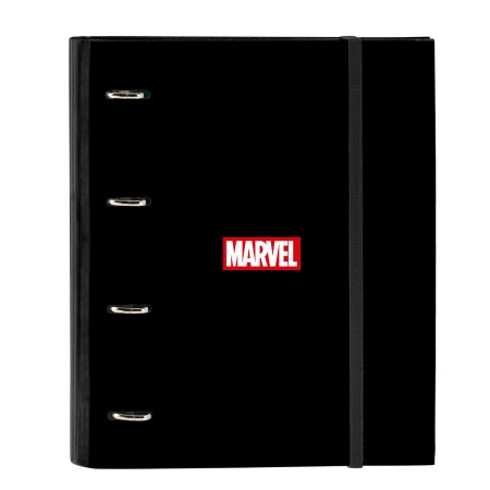Carpeta de anillas Marvel Negro