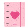 Reliure à anneaux Safta Rose A4 Rechange (100 Volets)