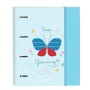 Reliure à anneaux BlackFit8 Bleu clair A4 Papillon