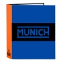 Reliure à anneaux Munich Submarine Bleu 27 x 33 x 6 cm