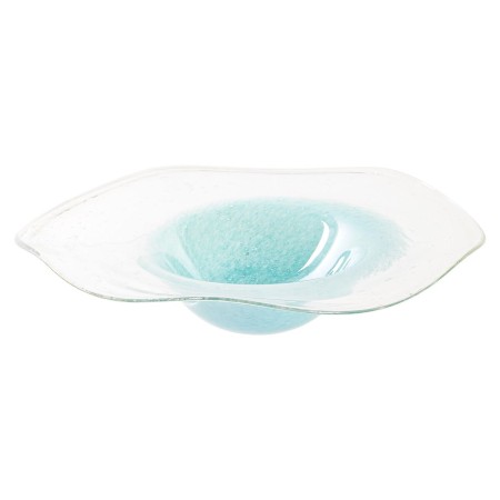 Centre de Table DKD Home Decor Verre Bleu (44 x 41 x 8 cm)