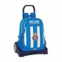 Cartable à roulettes Evolution RCD Espanyol Bleu Blanc 32 x 44 x 16 cm