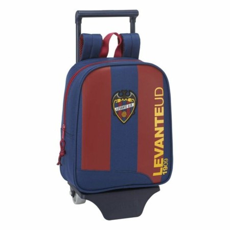 Cartable à roulettes 805 Levante U.D. Bleu Bordeaux 22 x 28 x 10 cm