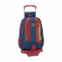 Cartable à roulettes 905 Levante U.D. Bleu Bordeaux 32 x 44 x 16 cm