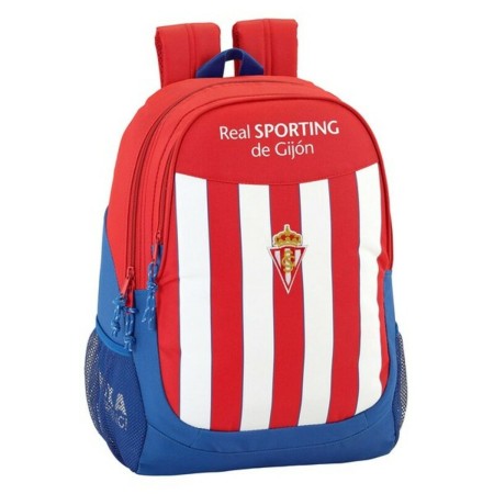 Mochila Escolar Real Sporting de Gijón 32 x 44 x 16 cm