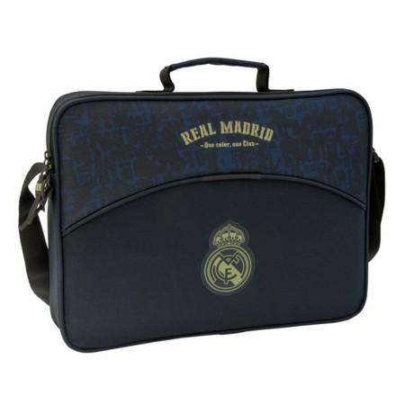 Cartable d'école Real Madrid C.F. Blue marine 38 x 28 x 6 cm