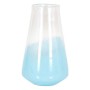 Vase DKD Home Decor Verre Bleu (21 x 21 x 34,5 cm)