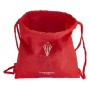 Sac à dos serré par des ficelles Real Sporting de Gijón Rouge 35 x 40 cm