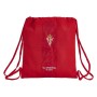 Sac à dos serré par des ficelles Real Sporting de Gijón Rouge 35 x 40 cm