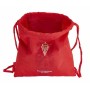 Sac à dos serré par des ficelles Real Sporting de Gijón Rouge 35 x 40 cm