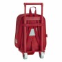 Cartable à roulettes 805 Real Sporting de Gijón Rouge 22 x 28 x 10 cm