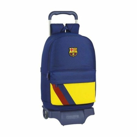 Cartable à roulettes 905 F.C. Barcelona Bleu 31 x 47 x 15 cm