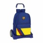 Mochila Escolar con Ruedas Evolution F.C. Barcelona Azul 31 x 47 x 15 cm