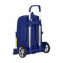 Mochila Escolar con Ruedas Evolution F.C. Barcelona Azul 31 x 47 x 15 cm