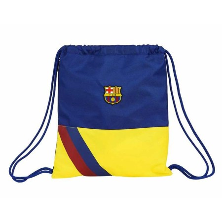 Sac à dos serré par des ficelles F.C. Barcelona Bleu 35 x 45 cm