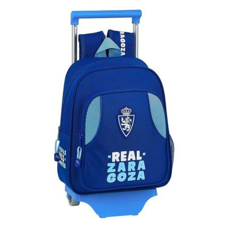 Cartable à roulettes 705 Real Zaragoza Bleu Bleu clair 27 x 33 x 10 cm