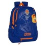 Mochila Escolar Valencia Basket Azul Naranja 32 x 44 x 16 cm