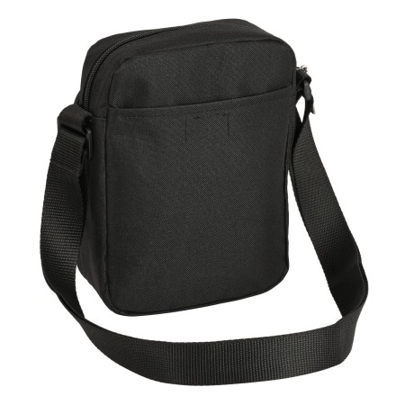 Bolso Bandolera Sevilla Fútbol Club Teen Negro 16 x 22 x 6 cm