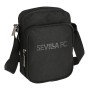Bolso Bandolera Sevilla Fútbol Club Teen Negro 16 x 22 x 6 cm