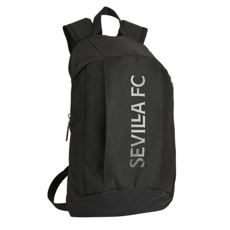 Mochila Casual Sevilla Fútbol Club Negro 22 x 39 x 10 cm Mini