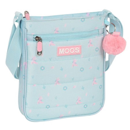 Sac à Bandoulière Moos Garden Turquoise 21 x 25 x 4.5 cm 21 x 25 x 4,5 cm