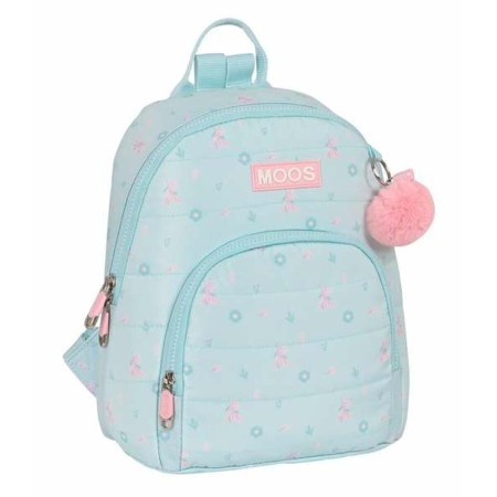 Sac à dos enfant Moos Garden Turquoise 25 x 30 x 13 cm Mini