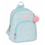 Mochila Infantil Moos Garden Turquesa 25 x 30 x 13 cm Mini