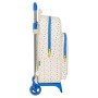 Cartable à roulettes Benetton Topitos Blanc 30 x 46 x 14 cm