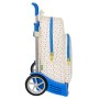 Cartable à roulettes Benetton Topitos Blanc 30 x 46 x 14 cm