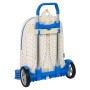 Cartable à roulettes Benetton Topitos Blanc 30 x 46 x 14 cm