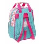 Mochila Infantil The Bellies Blanco Turquesa Morada 20 x 28 x 8 cm