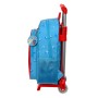 Cartable à roulettes SuperThings Rescue Force Bleu 27 x 33 x 10 cm