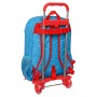 Mochila Escolar con Ruedas SuperThings Rescue Force Azul 32 x 42 x 14 cm