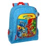 Mochila Escolar SuperThings Rescue Force Azul 32 x 42 x 14 cm