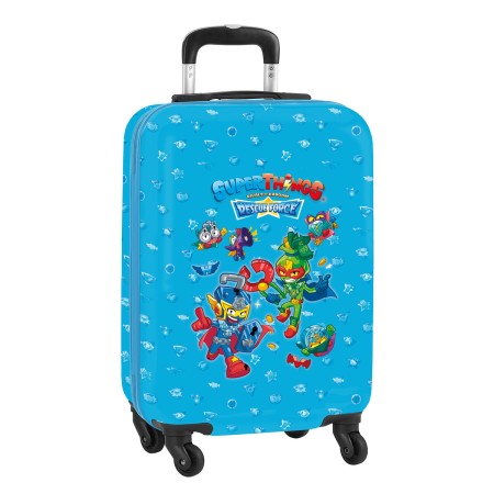 Trolley de Cabine SuperThings Rescue Force Bleu 34,5 x 55 x 20 cm