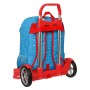 Mochila Escolar con Ruedas SuperThings Rescue Force Azul 32 x 42 x 14 cm