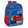 Mochila Escolar Cars Race Ready Azul 33 x 42 x 14 cm