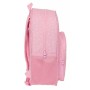 Mochila Escolar Glowlab Kids Sweet Home Rosa 33 x 42 x 14 cm
