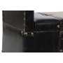 Banquette DKD Home Decor  Rouge Noir Beige Marron PU Bois MDF (113 x 40 x 61 cm)